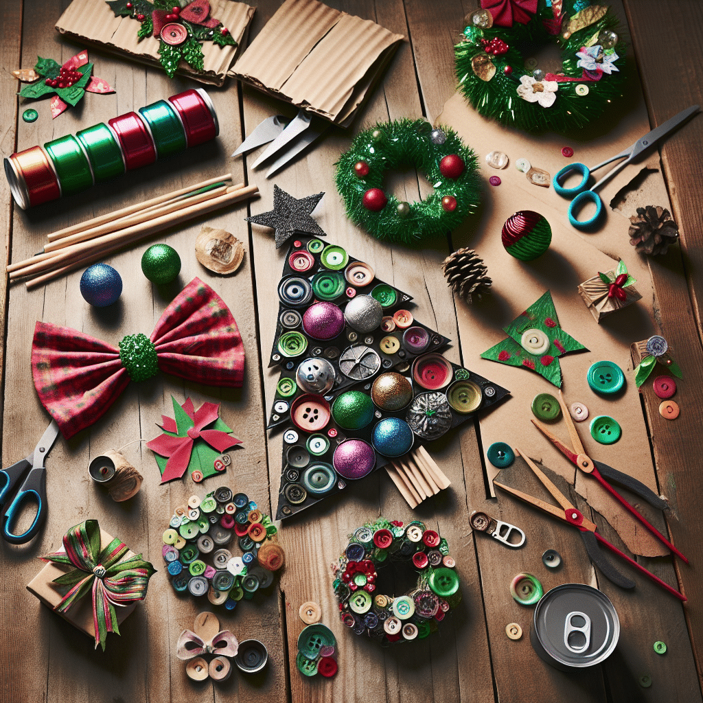 DIY holiday crafts using recycled items: celebrate sustainably this season