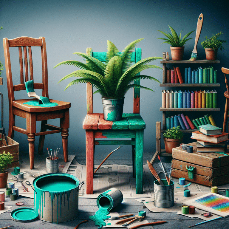 Upcycling Old Wooden Chairs: Creative Ideas for a Fresh Look