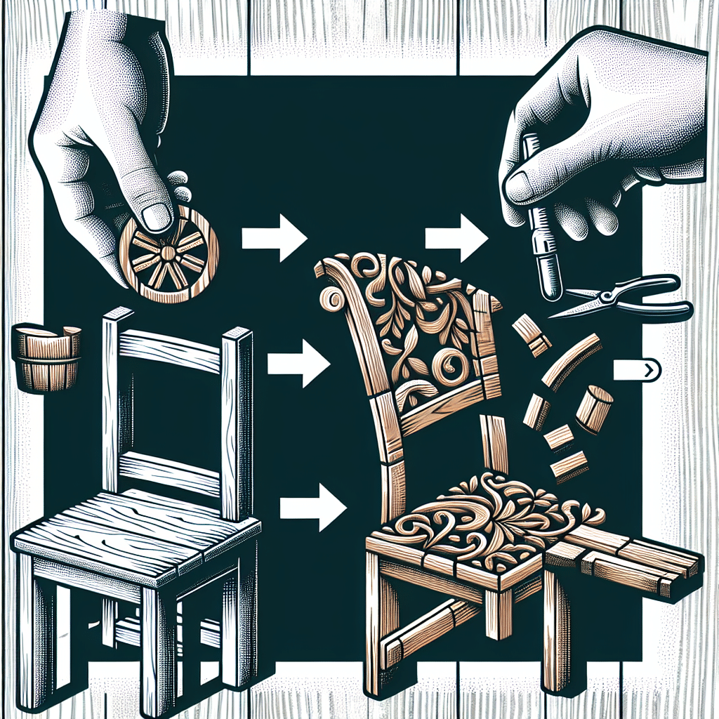 Upcycling Wooden Chairs: Crafting Decorative Wall Art