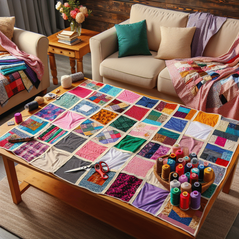 diy t-shirt quilts for cozy home decor