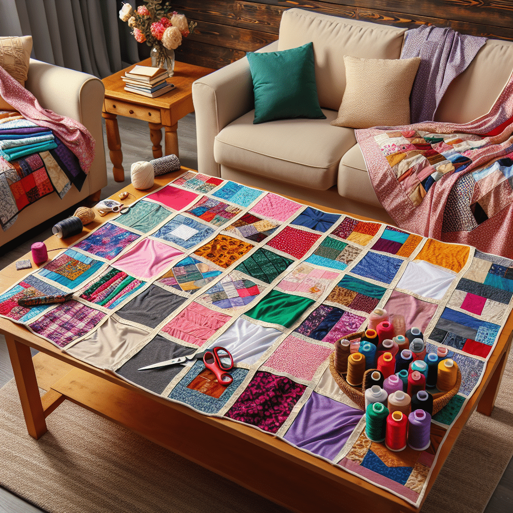 diy t-shirt quilts for cozy home decor