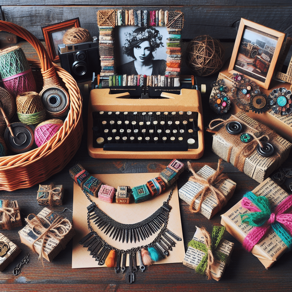 make handmade gifts from upcycled items: unique ideas for every occasion