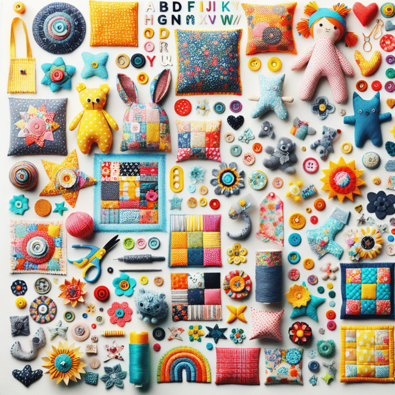 simple fabric crafts from leftover scraps: quick and easy ideas for all skill levels