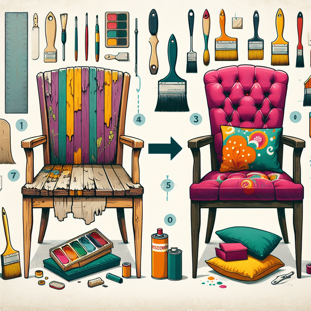 From Chair to Chic: Upcycling Techniques for Wooden Seating