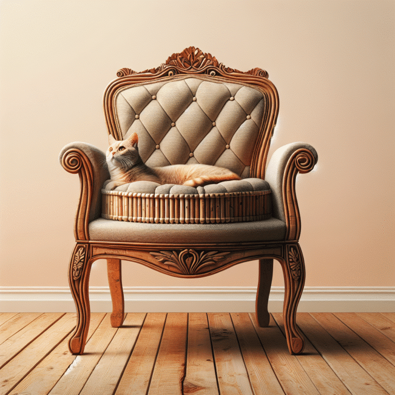 Turning Wooden Chairs into Unique Pet Beds