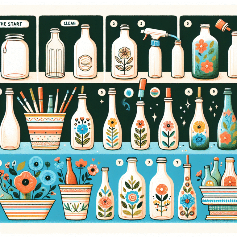 transform old bottles into stunning craft projects for your home