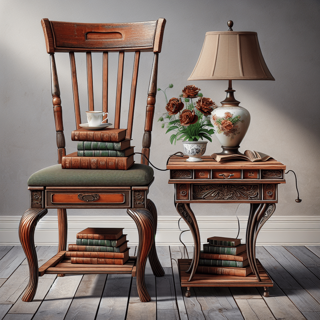Reimagining Old Chairs: A Stylish Side Table Guide
