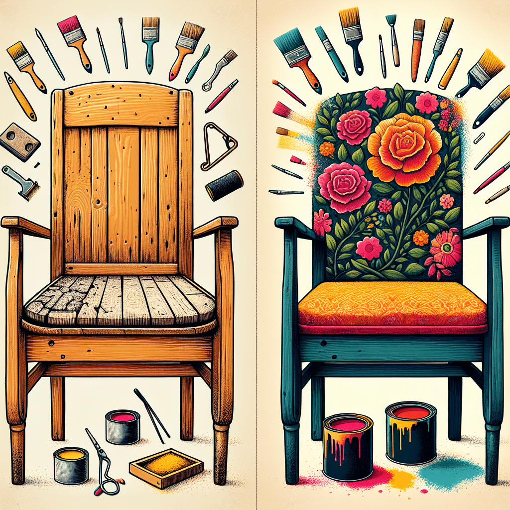 Upcycling Old Wooden Chairs: Creative Projects for a New Look