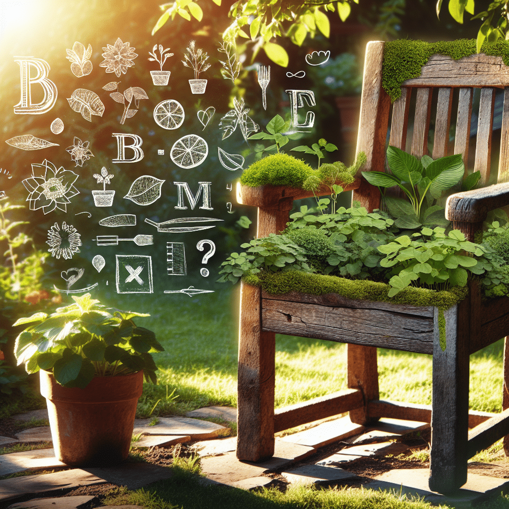 Stylish Planters: Upcycling Old Wooden Chairs for Your Garden