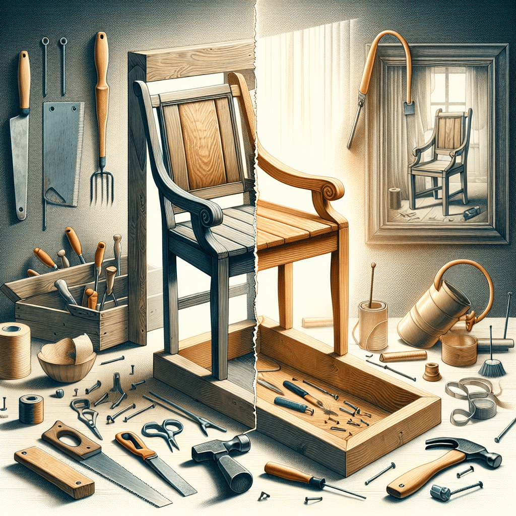 DIY Wooden Chair Benches: A New Purpose for Old Furniture